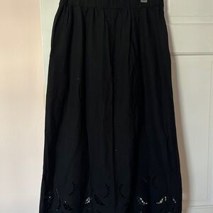 Universal Thread Black Maxi Skirt